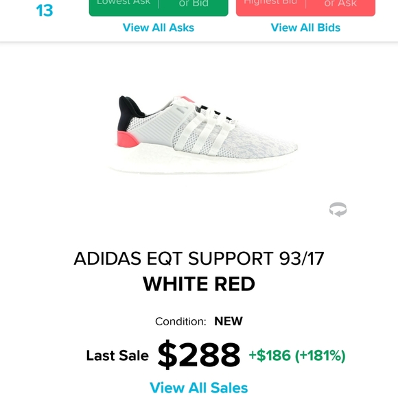 Adidas boost eqt 93/17 brand new in box - Picture 1 of 1